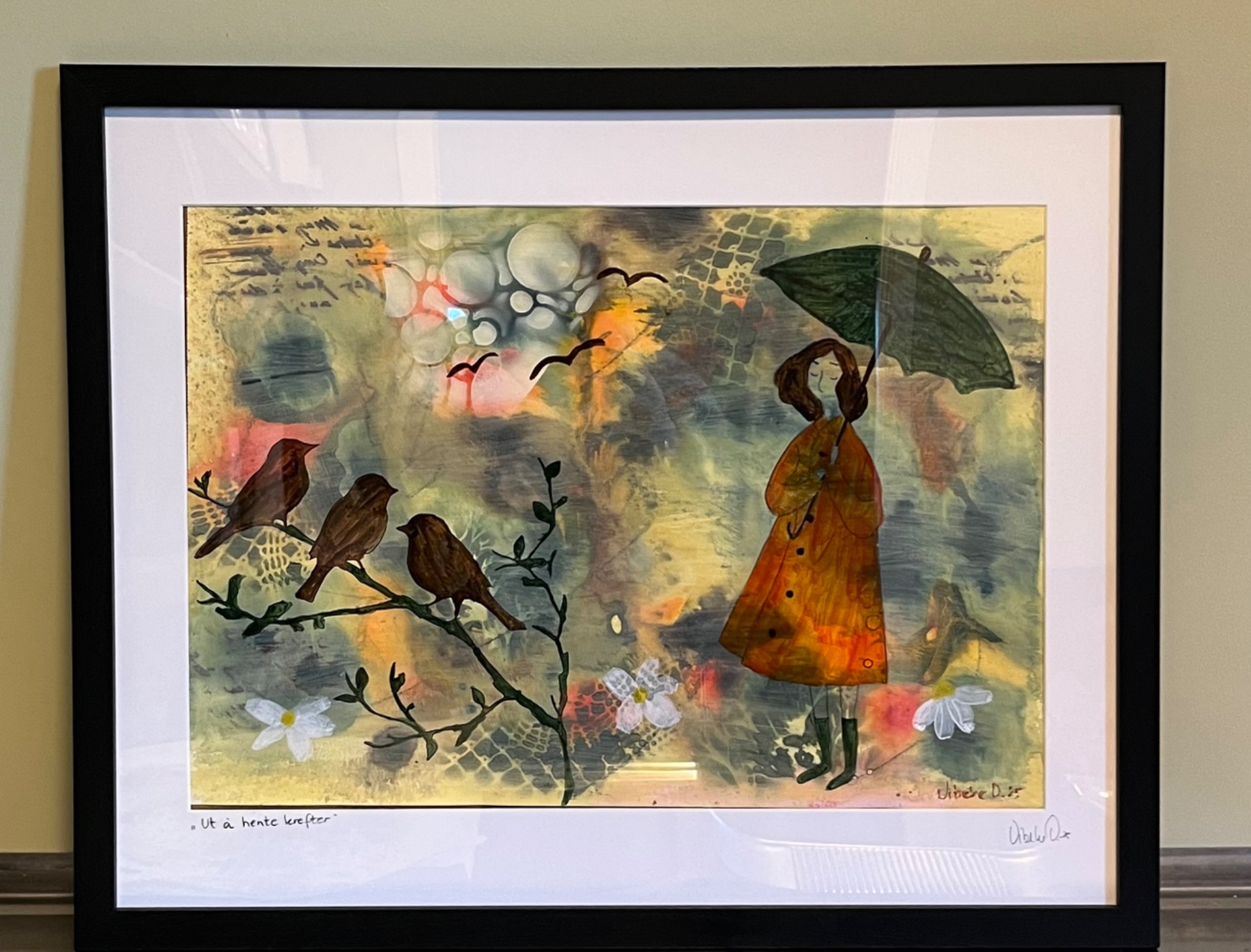 «Ut å hente krefter» SOLGT 