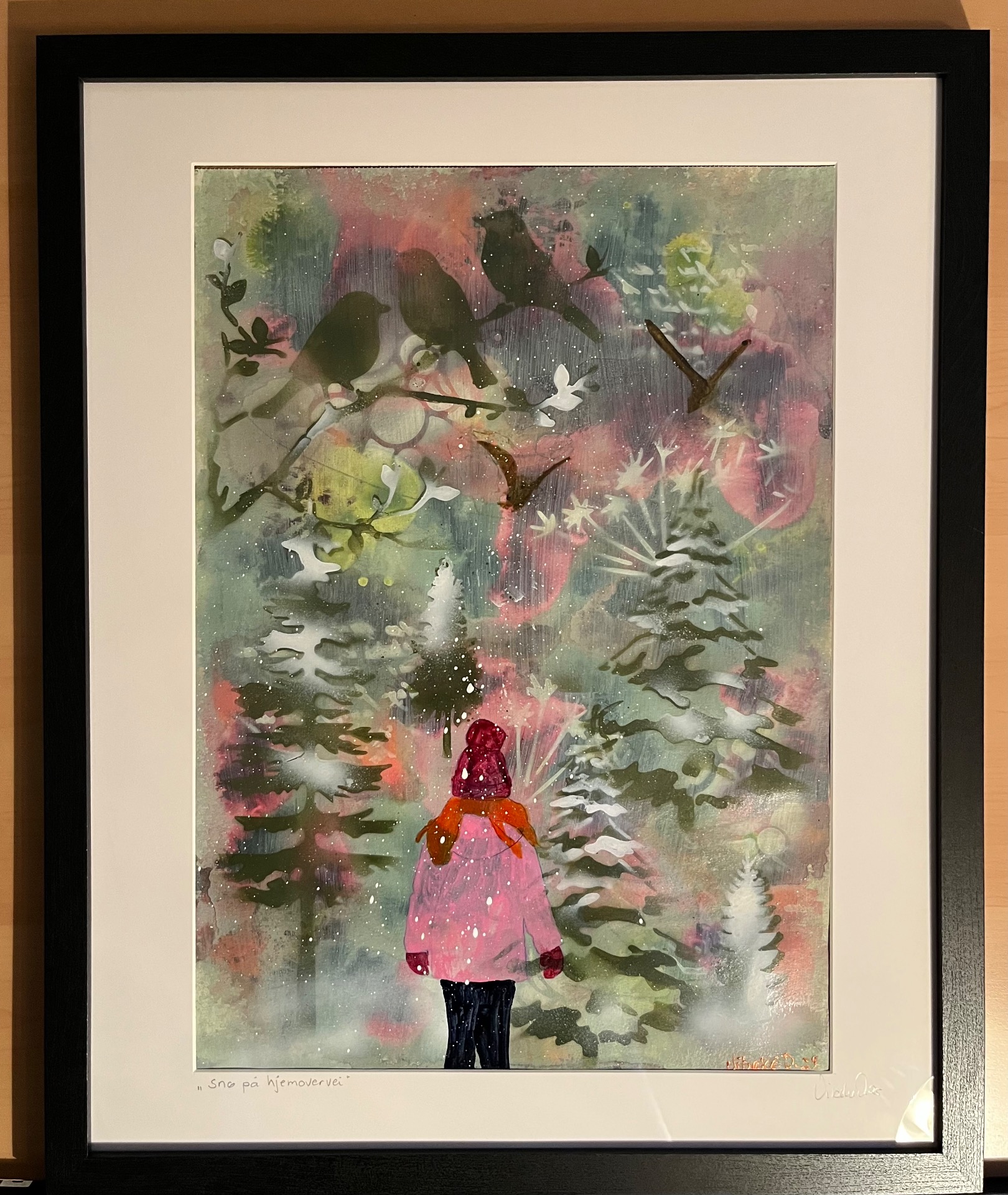«Snø på hjemovervei» SOLGT 