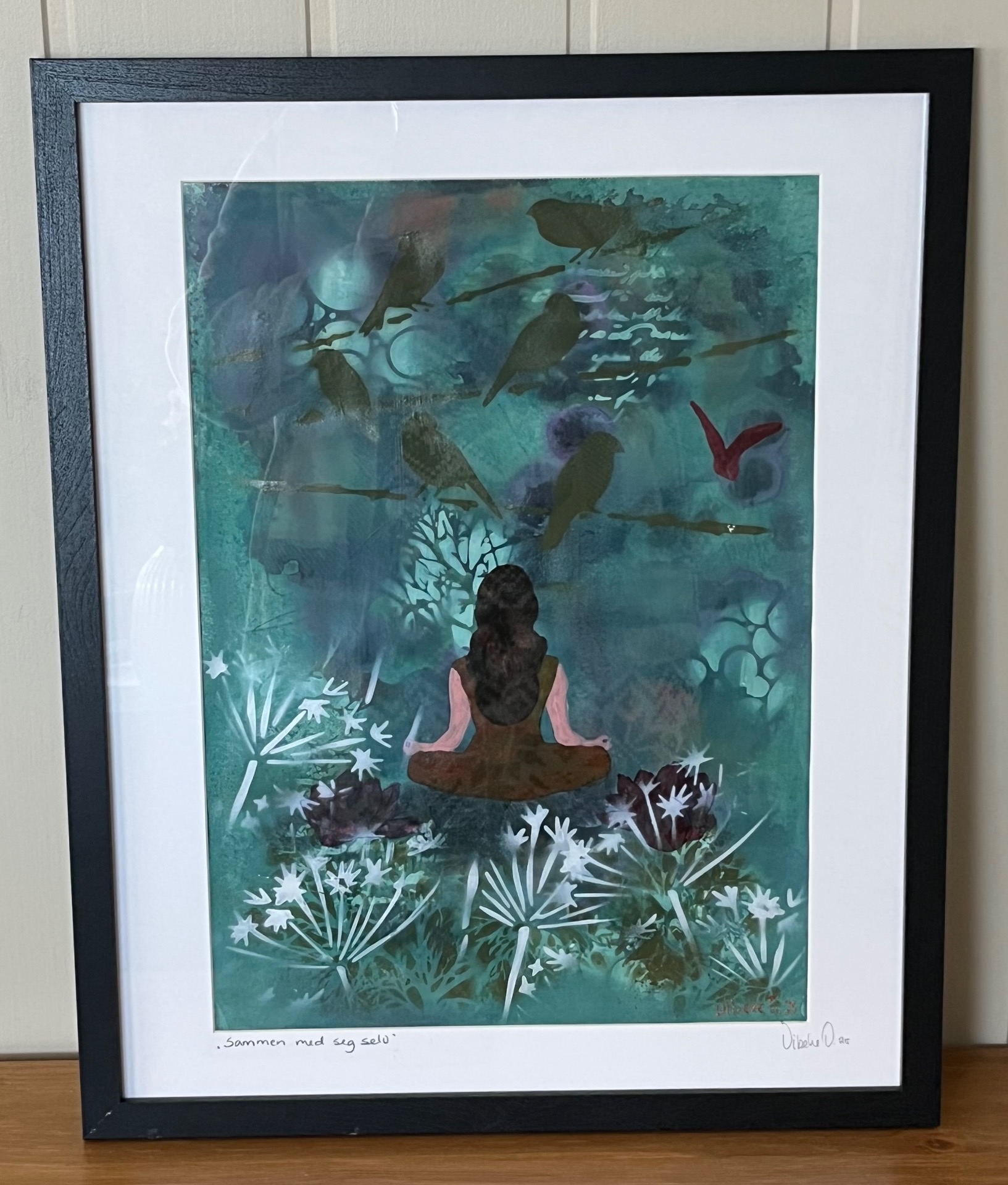 «Sammen med seg selv» SOLGT 