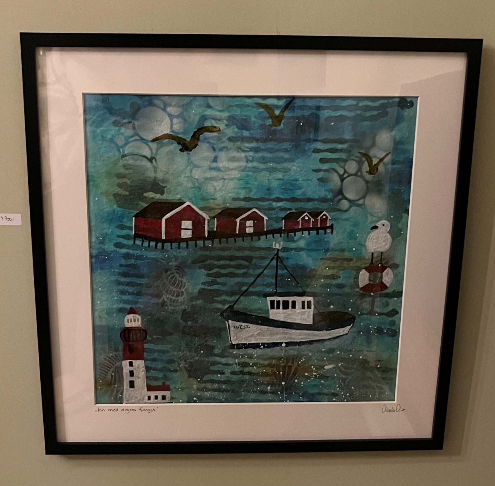 «Inn med dagens fangst» SOLGT 