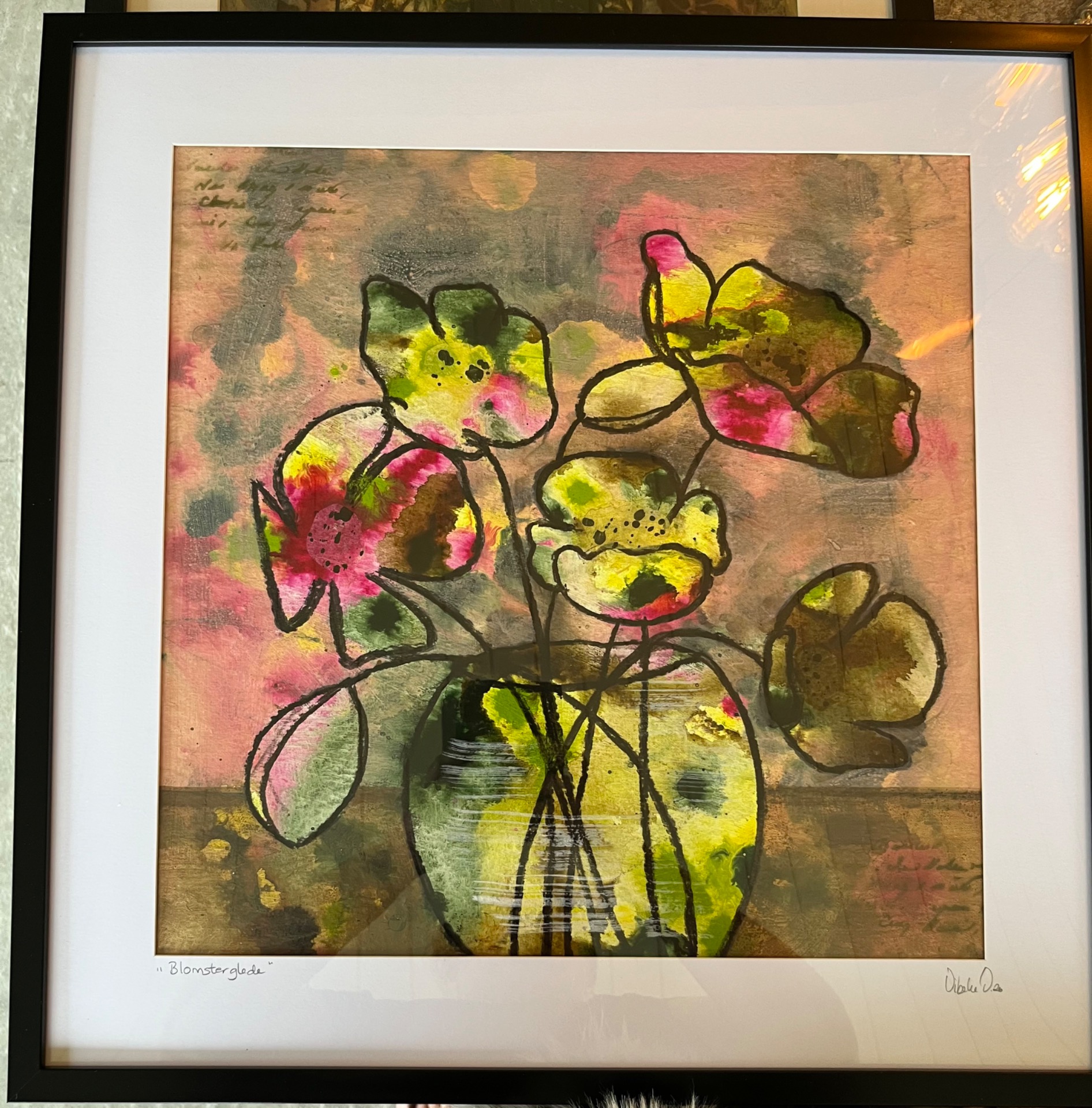 «Blomsterglede» SOLGT 